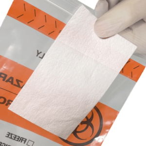 (10) Specimen Shield Absorbent 2 Mil Zip-Closure Biohazard Bags 6" x 9" Clear - Image 4