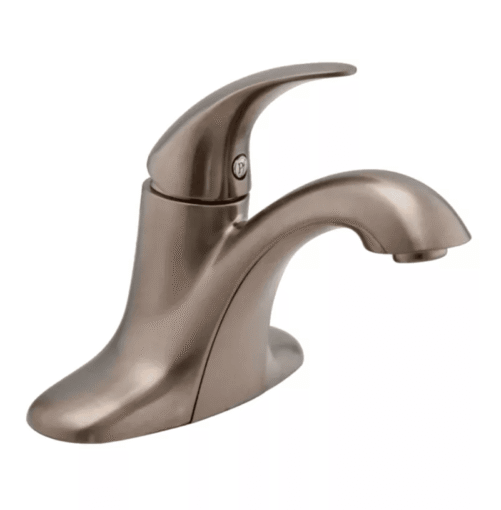 Pfister LJ142-SR0K 1-Handle 4" Serrano Center set Bathroom Faucet Brushed Nickel