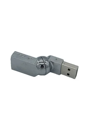 2 Metal Flexible USB Cable Adapter - Rotating Swivel Head - Male to Female Adapt - Image 6