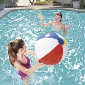 10 Individually Wrapped BEACH BALLS Inflated Size 13in Fun For Summer Pool Party - Image 3