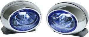2 Navigator NV-501W Cyber White Universal Driving Light Kit. With Halogen NV-H3K Bulbs