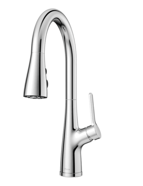 NEW Pfister LG529-NEC Neera 1.8 GPM 1 Hole Pull Down Kitchen Faucet - Chrome