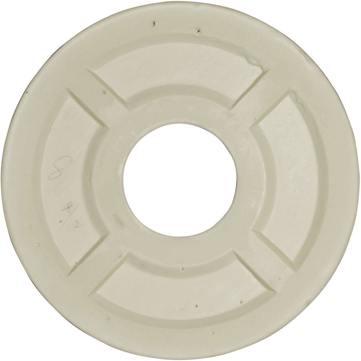 Ekena Millwork 11 1/2" OD x 3 1/2"ID x 1"P Berkshire Ceiling Medallion, Primed - Image 5