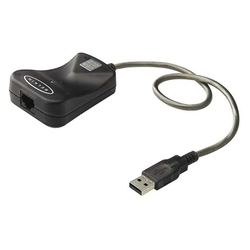Belkin F5D5050 USB to 10/100 Ethernet Adaptor & CD. 4 Internet Notebook Computer - Image 3