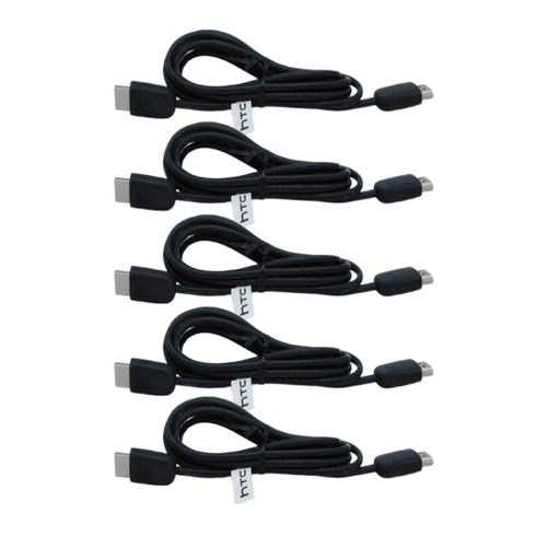 5 New OEM HTC High Speed HDMI Cable (6ft) HDMI Male to HDMI Male