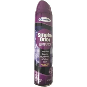 HomeBright Aerosol Air Freshener, Smoke Odor Eliminator-8.5 oz - STRONG - Image 2