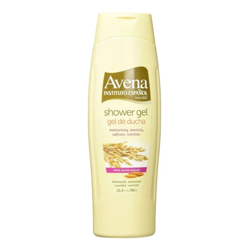 Avena Bath & Shower Gel Moisturizing and Softness Oatmeal Scent 25.5 fl oz.