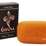 Bedu Camel Milk Triple Milled Face & Body Bar Soap Moroccan Clay & Cinnamon