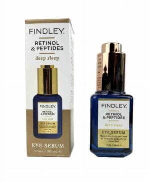 Findley Retinol & Peptides Deep Sleep Eye Serum, Firms, Smooths & Tightening 1oz