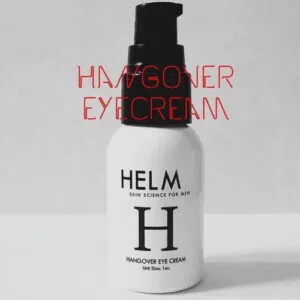 Hangover Eye Cream - Stem Cells, Algae's, & Peptides - Helm Skin Science for Men - 1oz
