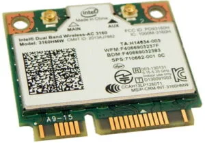 Intel Dual Band Wireless-AC 3160 802.11ac 1��1 WiFi + Bluetooth 4.0 Combo Adapter