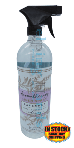 Large Aromatherapy Linen Spray Lavender With Lavender Oil Relaxing 32oz
