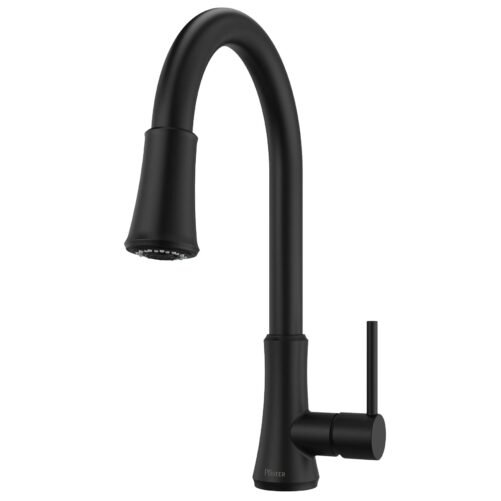 Pfister G529-Pf2 Pfirst Series 1.8 GPM Single Hole Pull Down Kitchen Faucet - Black