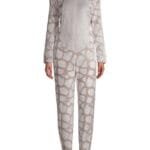 Secret Treasures Women's and Women's Plus Giraffe Union Suit