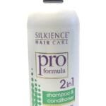 Silkience Pro Formula 2 in 1 Shampoo & Conditioner w/ Pro Vitamin B5, Aloe Vera & Soy Protein, 32 FL OZ