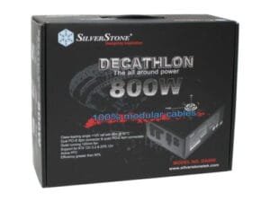 SilverStone DA800 800W ATX 12V 2.2 EPS SLI Certified CrossFire PFC Full Modular