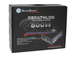 SilverStone DA800 800W ATX 12V 2.2 EPS SLI Certified CrossFire PFC Full Modular