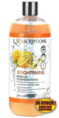 Spascriptions Brightening Micellar Cleansing Water With Vitamin C & Witch Hazel - 16.9 oz