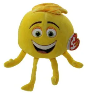 TY Beanie Baby - GENE The Emoji Movie (6" Plush )