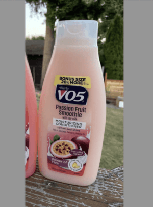 VO5 Passion Fruit Smoothie Soy Milk Moisturizing Conditioner, 18 oz