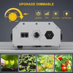 NaLite 800W Full spectrum LED Commercial Grow Light Dimmable Indoor Plant Lamp - Image 7