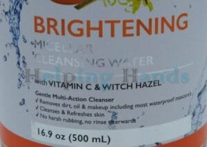 Spascriptions Brightening Micellar Cleansing Water With Vitamin C & Witch Hazel - 16.9 oz - Image 4
