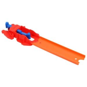 2 MATTEL Hot Wheels Launcher & Racetrack Extension Red & Blue - Image 3