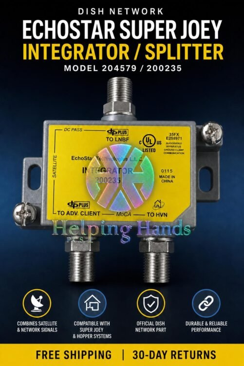 DISH Heavy Duty Echostar Super Joey Integrator 204579 200235 Splitter