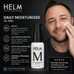 Daily Moisturizer Plant-Based Hydrating & Smoothing - Helm Skin Science for Men