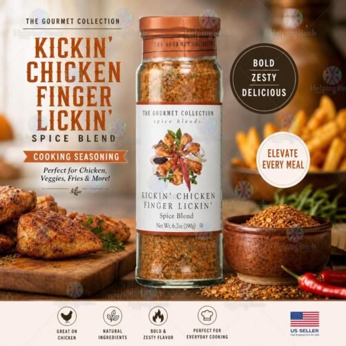 Gourmet Collection Kickin' Chicken Finger Lickin' Spice Blend-Cooking Seasoning