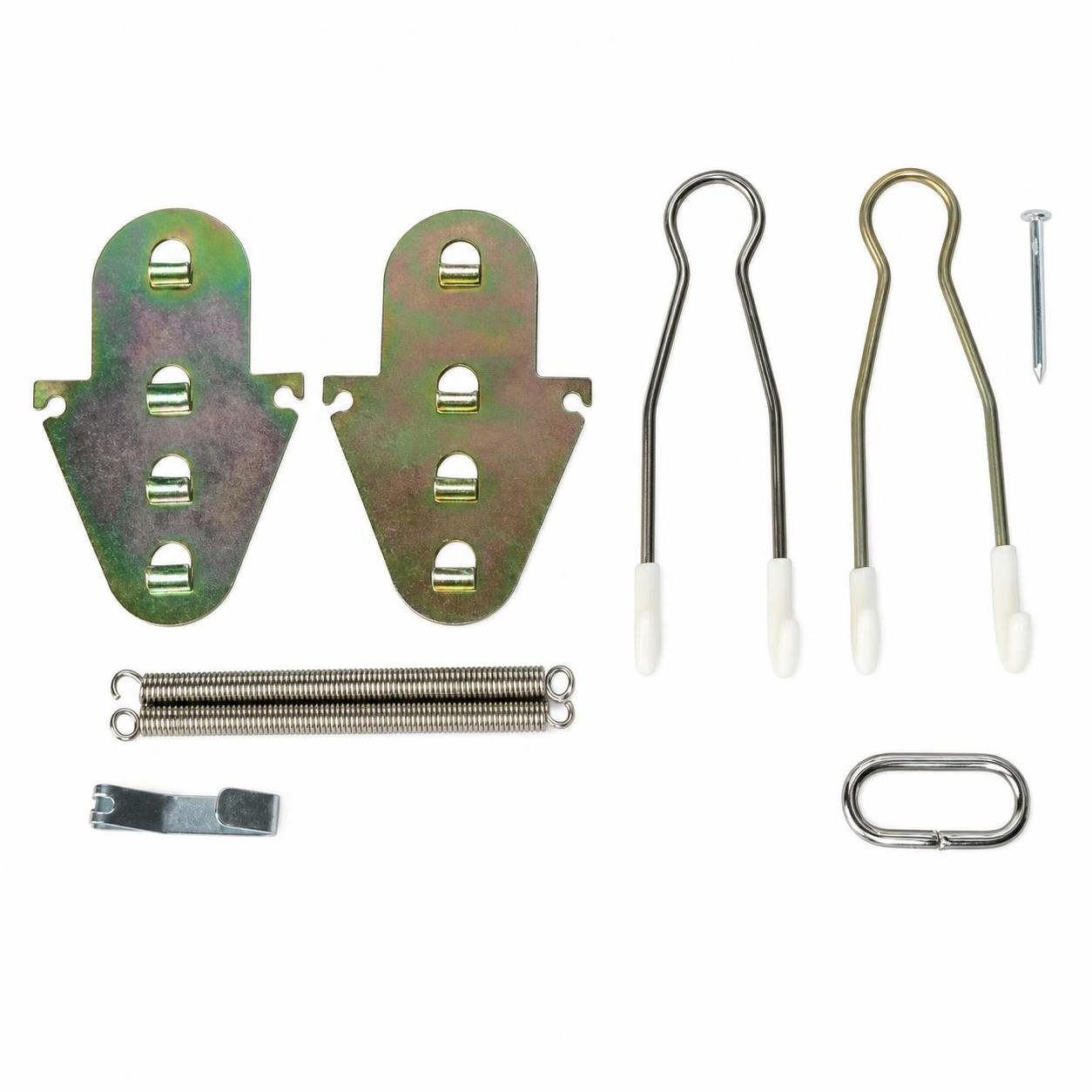 Crown Bolt Plate, Picture Hangers, 36894 Sheet Metal 20lb Max Adjustable 6"-14" - Image 2