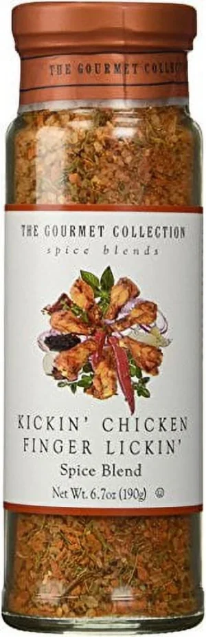 Kickin' Chicken Finger Lickin' the Gourmet Collection, Spice Blend 7.4oz. - Image 2