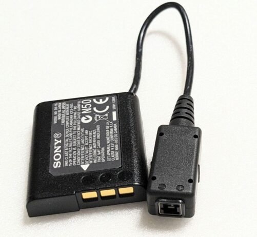 Sony DK-1G DC Coupler - Continuous Power for DSC-HX Series