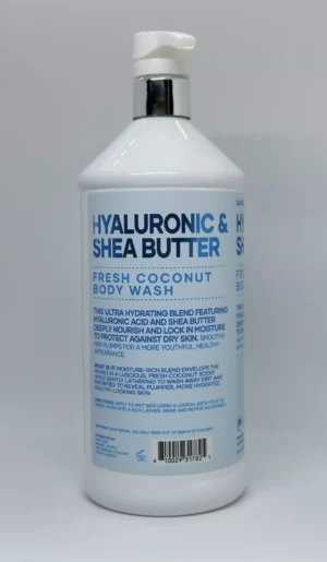 Smith & McCloud Hyaluronic Acid Shea Butter Coconut Pure Natural Body Wash 32oz - Image 3