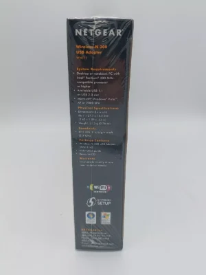 NEW - NetGear Wireless-N300 USB WiFi Adapter Model WN111 (300Mbps) B,G,N USB 2.0 - Image 4