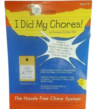 Bright Products - I did my chores (monkey) - Kids Chores System