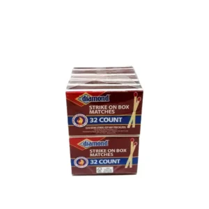 10 Boxes Of Diamond Strike on Box Penny Matches (320 Count) - Image 2