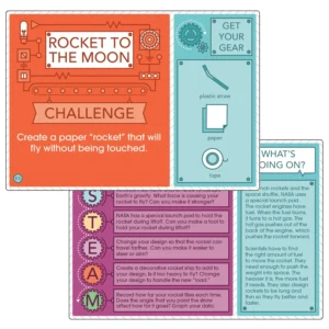 Carson Dellosa Education STEM Challenges Learning Cards - Grades 2-5 - Image 2