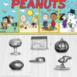 Monopoly Family Board Game Peanuts Version Snoopy Lucy Charlie Brown - Image 2