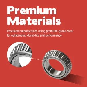 National LM104949 Premium-Grade Steel Taper Bearing Cone - Image 4