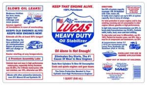Lucas Oil Products 10001 Heavy Duty Oil Stabilizer 32 Ounce Quart - Image 2