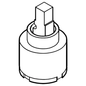 OEM Pfister 974-0440 Ceramic Disc Cartridge for Kitchen Faucets, Blue - Image 3