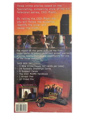 CSI: Miami Game & Booster Pack - 3 New Crime Stories - Image 3
