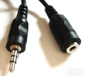 Trisonic 15 feet Headphone Extension Cord 3.5 mm Stereo Plug - MALE TO FEMALE