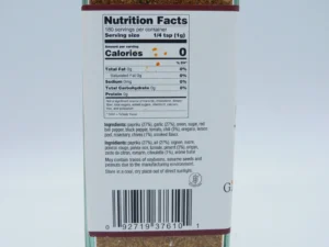 Large The Gourmet Collection Smoked Paprika Garlic Chili Chives Spice Blend 6.35 oz - Calorie Free - Image 2