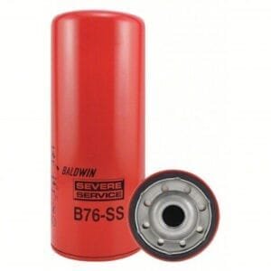 Baldwin Filters Heavy-Duty B76-SS Oil Filter, Spin-On, 1-1/8 in, Length 10 7/16 in - Image 4