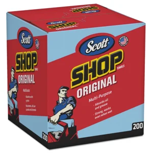 Scott Professional Multi-Purpose Shop Towels in a Box, 200 Sheets - Image 2