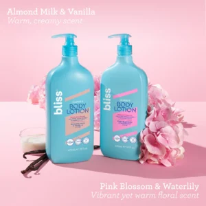 Bliss Cloud 9 Body Lotion Weightless Moisture, Almond Milk & Vanilla, 16oz - Image 2