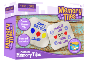Memory Tile Perfect Craft Cast & Paint 6" Kit with Perfect Cast Casting Material