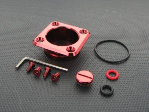 Monsoon MMRS Fill/Drain Port Cap (MMRS-FDP-SC-RD), Square, Red - Image 2